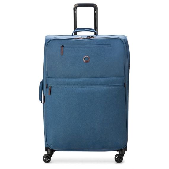 Valise personnalisable trolley Delsey Maubert 2.0 soute 79 cm extensible recyclée fabriquée en France