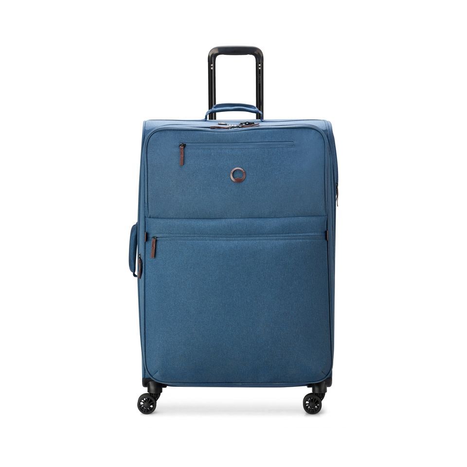 Valise personnalisable trolley Delsey Maubert 2.0 soute 79 cm extensible recyclée fabriquée en France