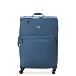 Valise personnalisable trolley Delsey Maubert 2.0 soute 79 cm extensible recyclée fabriquée en France