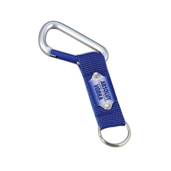 Porte-clés Carabiner publicitaire