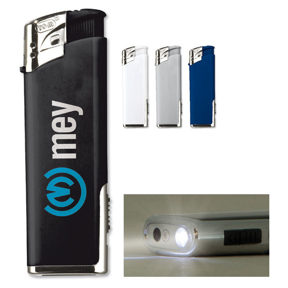 Briquet publicitaire électronique avec LED