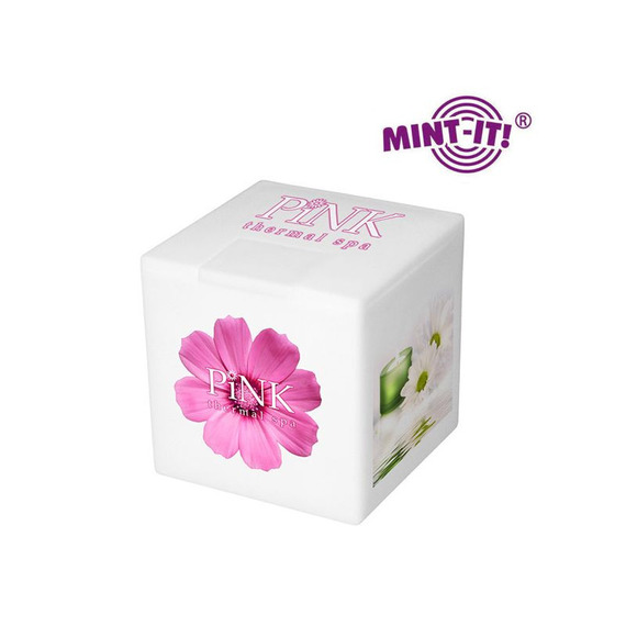 Mini Mint-it Cube bonbons publicitaires express quadri