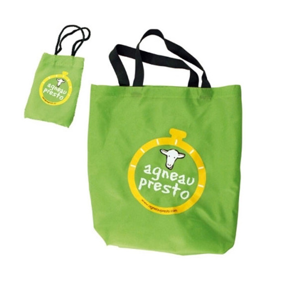 Sac publicitaire nylon pliable sur mesure