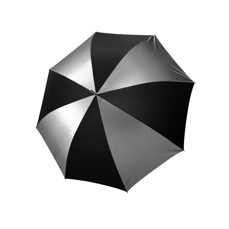 Parapluie publicitaire Golf automatique Millenium Argent