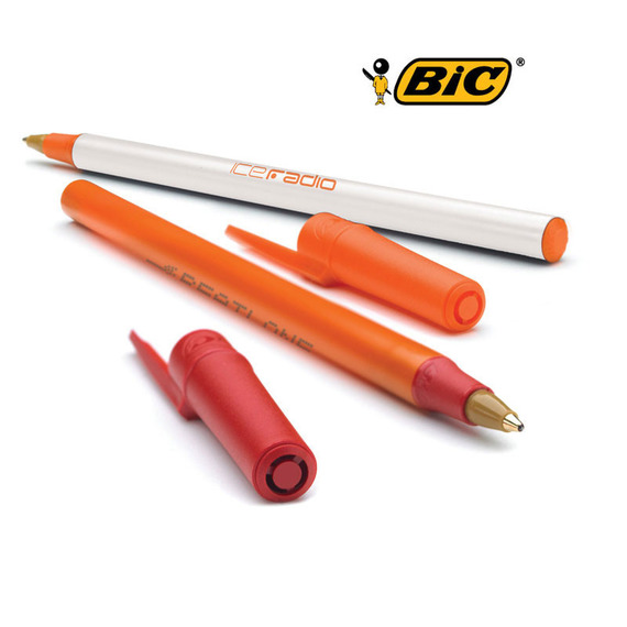 Stylo publicitaire personnalisé express BIC Round Stic