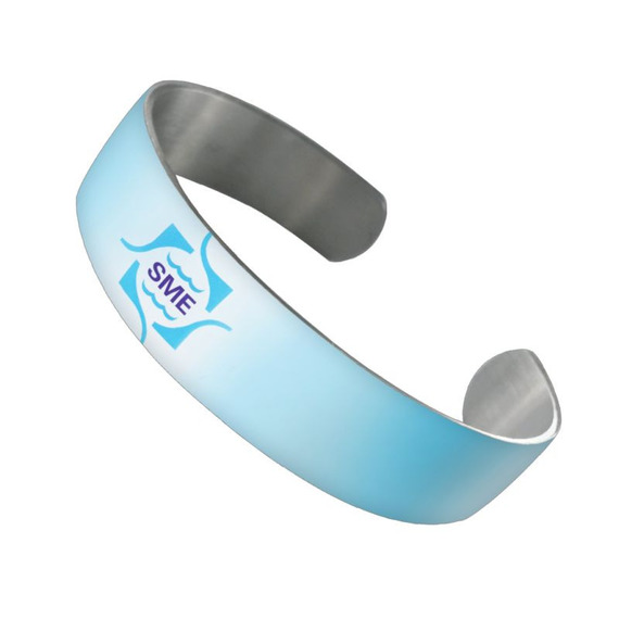 Bracelet Jonc publicitaire quadri