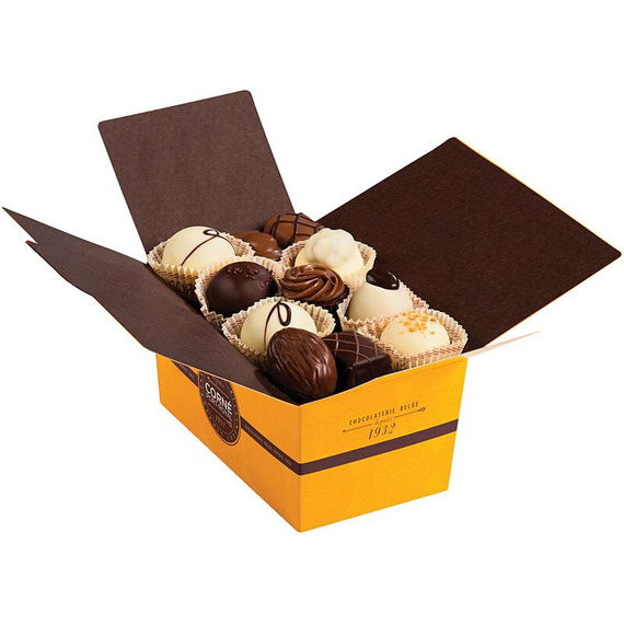 Assortiment personnalisé de pralines avec crème fraîche