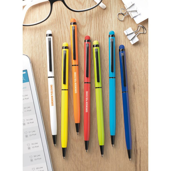 Stylo stylet aluminium publicitaire Neilo express