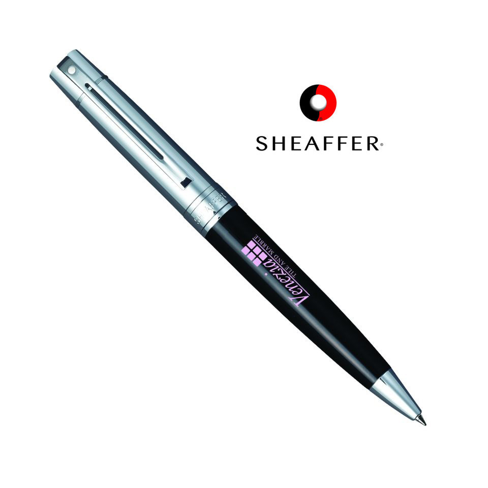 Stylo bille personnalisé Sheaffer 300 Brushed Chrome