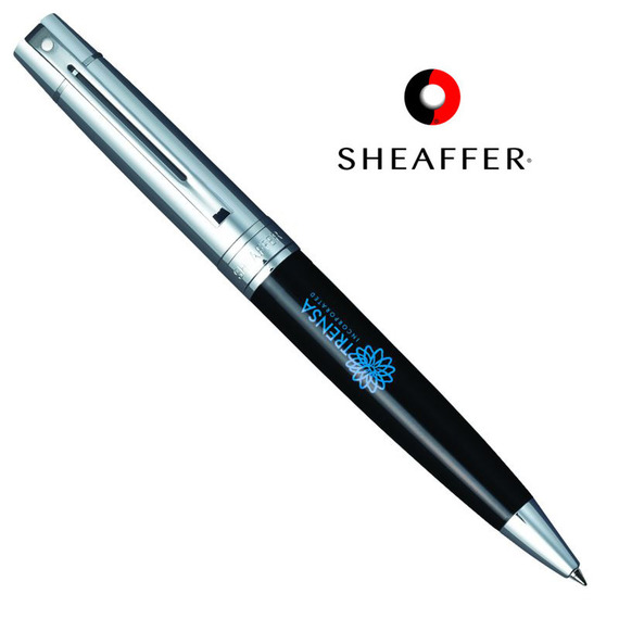 Stylo bille personnalisé Sheaffer 300 Brushed Chrome