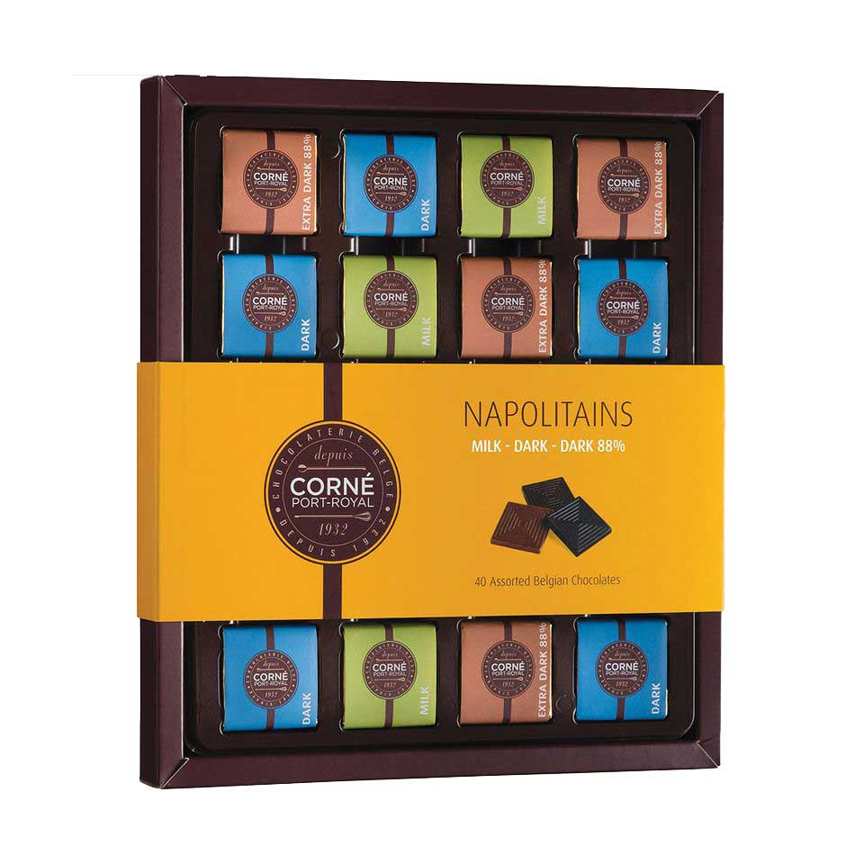 Boite de chocolat personnalisé de 40 Napolitains