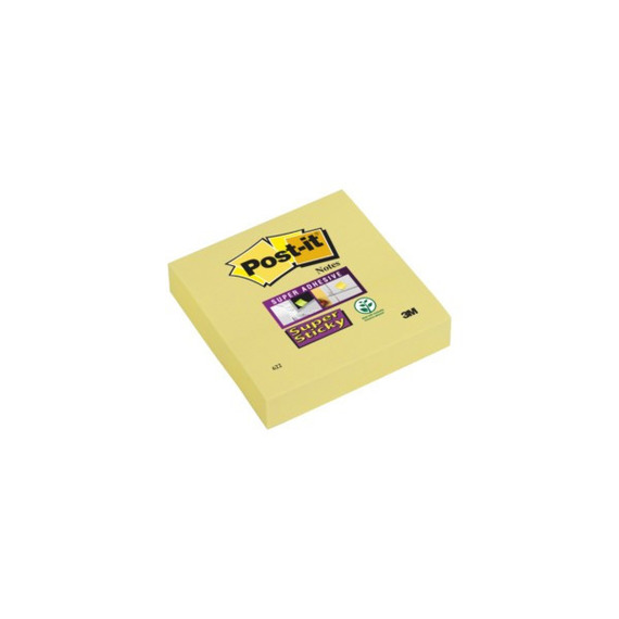 Notes adhésives Post-it® publicitaire 3M Bloc Droit 74x74.5 mm