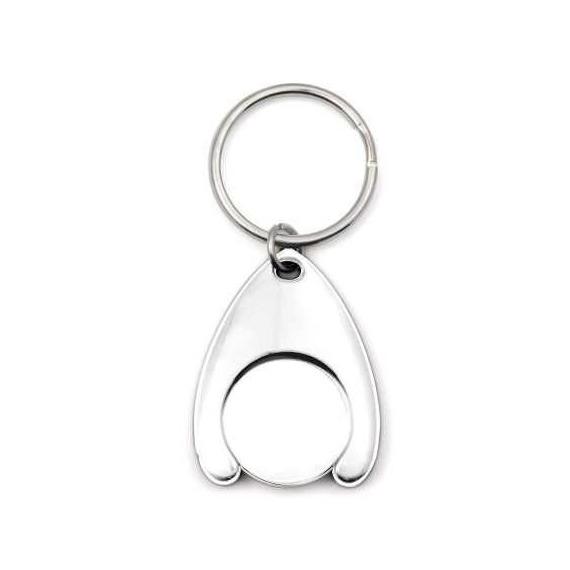 PORTE CLES METAL JETON MAGNET REF 1061 CADEAU PUBLICITAIRE