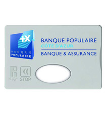 Protège carte bleue anti RFID personnalisé