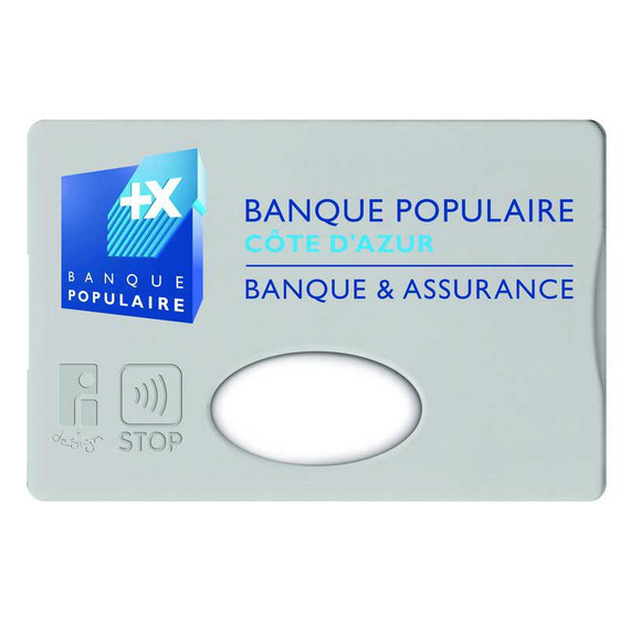 Protège carte bleue anti RFID personnalisé