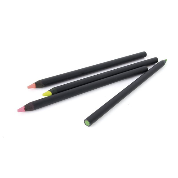 Surligneur publicitaire fluo bois black 17.6 cm