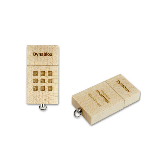 Clé USB publicitaire écologique personnalisée express Eco Wood