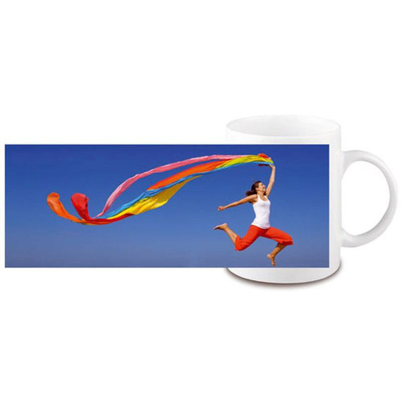 Mug publicitaire personnalisé en couleurs photo PICS ONE