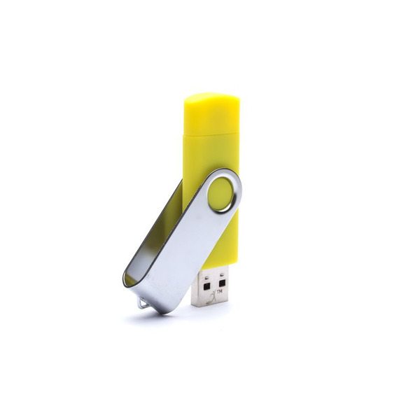 Clé USB personnalisable rotative double prise on the go