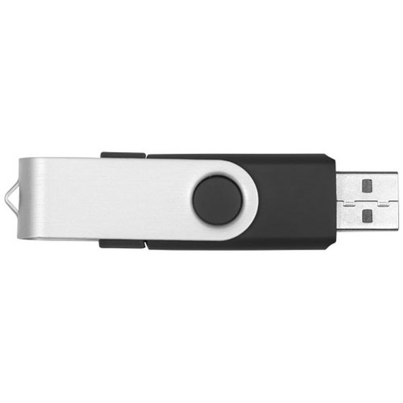 Clé USB personnalisable rotative double prise on the go