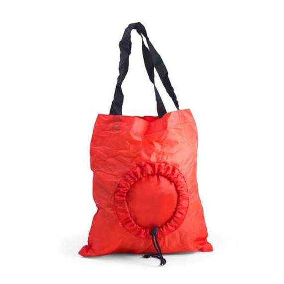 Sac shopping publicitaire polyester pliable