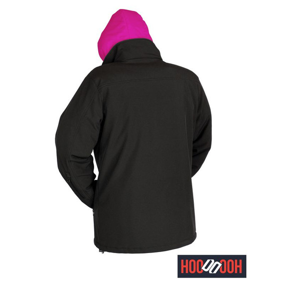 Blouson Softshell Montero capuche personnalisée HooDDooH