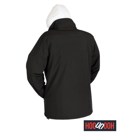 Blouson Softshell Montero capuche personnalisée HooDDooH