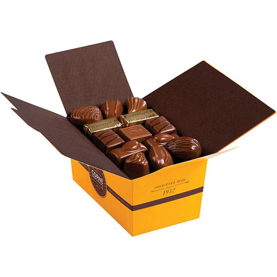 Ballotin chocolats assortis au lait sans alcool