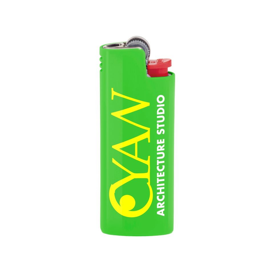 Coque briquets publicitaires BIC® Styl'it Luxury Lighter Case Neon