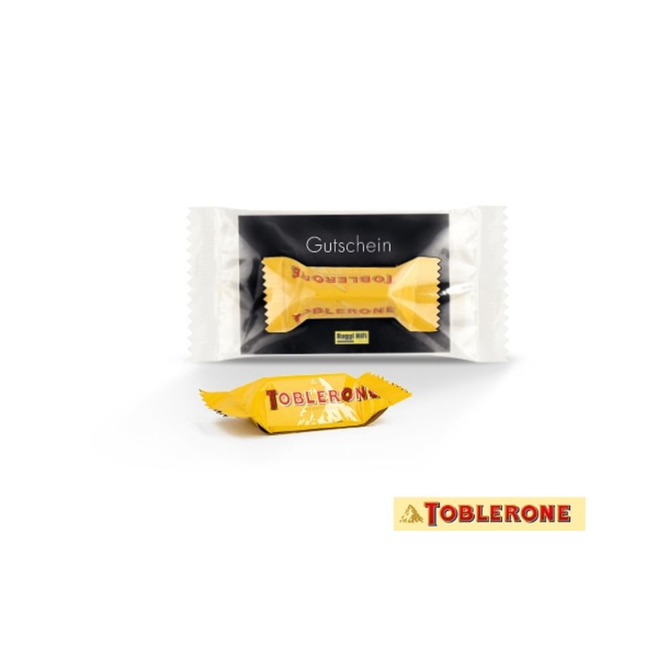 Toblerone sachet personnalisable quadrichromie