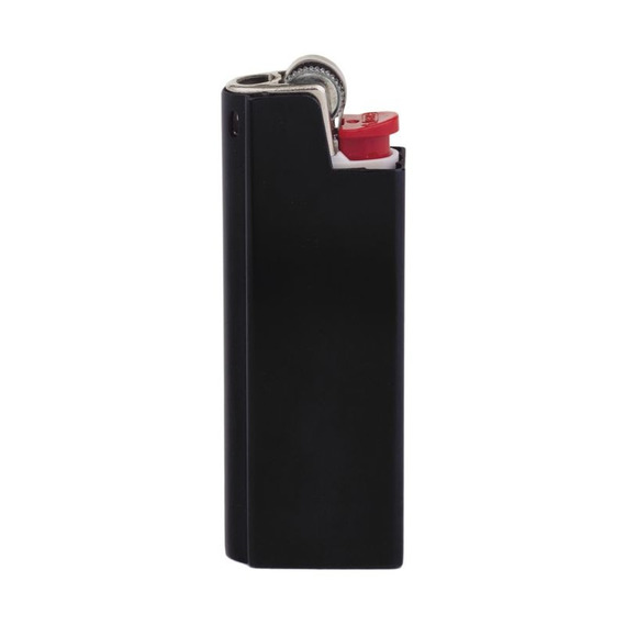 Coque de briquet publicitaire BIC® Aluminium Flat Case britePix™