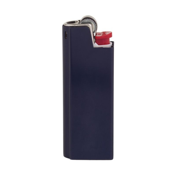 Coque de briquet publicitaire BIC® Aluminium Flat Case britePix™