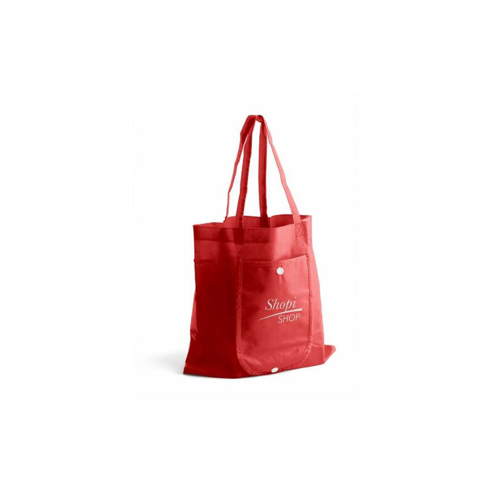 Sac shopping pliable personnalisable en polypropylène non tissé