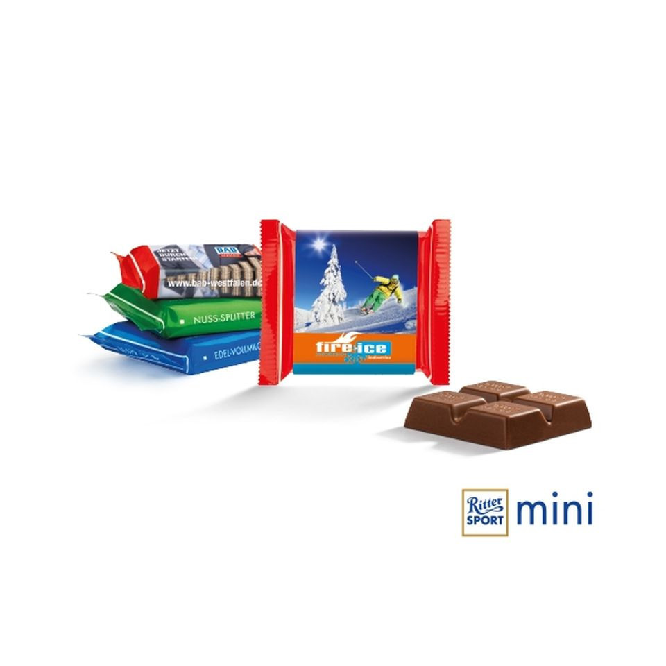 Chocolats publicitaires Ritter Sport mini