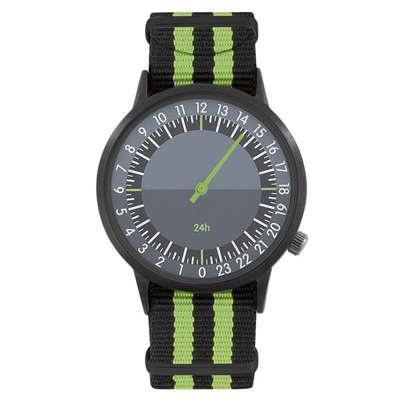 Montre publicitaire 24h mono-aiguille