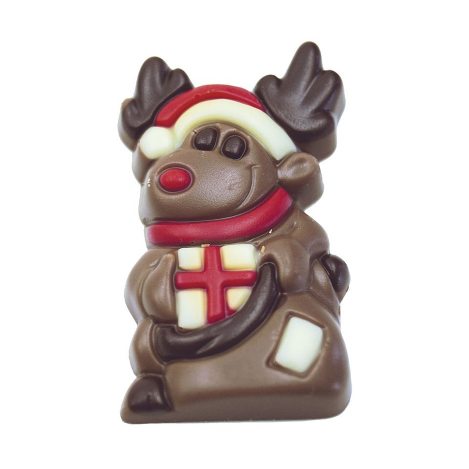 Figurines publicitaires en chocolat de Noël