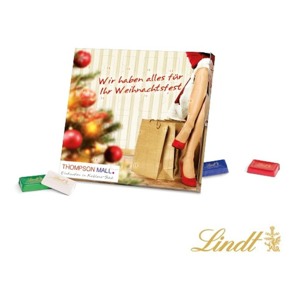 Calendrier de l’avent Lindt Mini Bar personnalisable