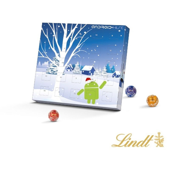 Calendrier de l’avent Lindt Mini Chocolate Ball personnalisé