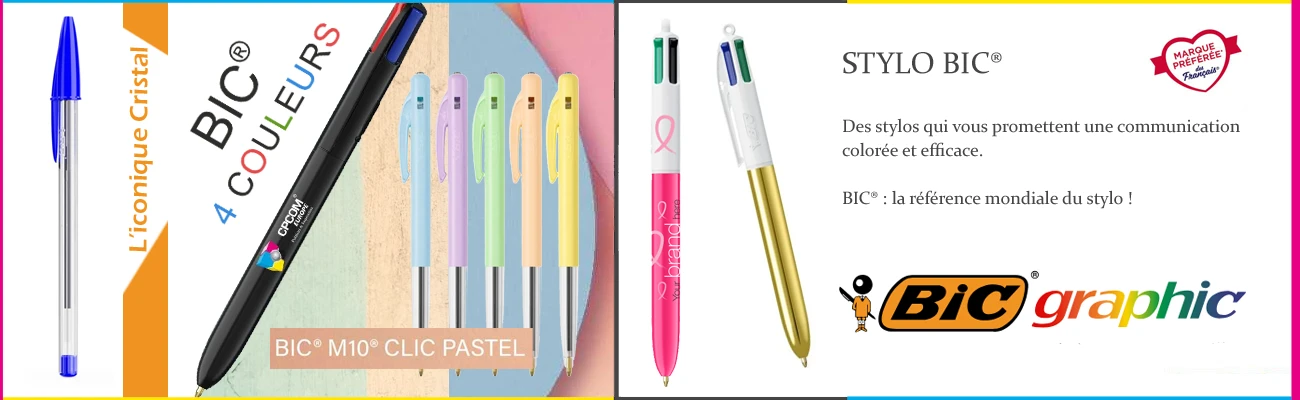 Stylo BIC publicitaire